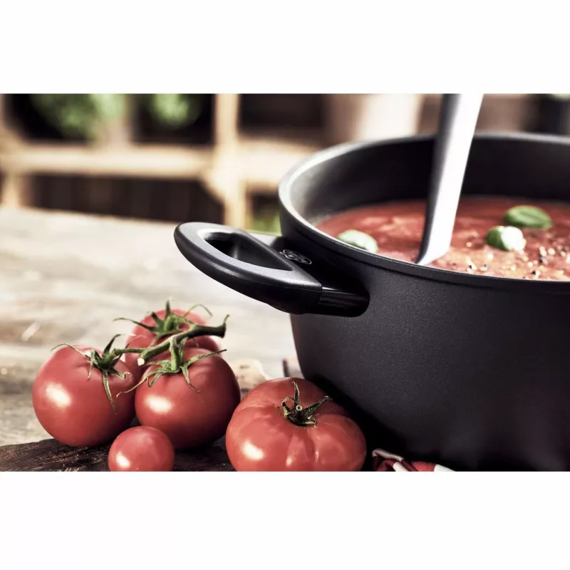 Hrniec BALLARINI 75002-920-0 okrúhly čierny hliník 20 cm