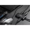 Yenkee YHB 4341BK 4-portový USB 3.0 hub s napájacím vstupom Micro USB