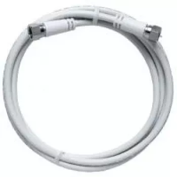 Koaxiálny kábel Axing MAK35080 3,5 m F-Typ biely