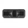 DeLOCK Keystone LSA sada RJ45 RJ11 Cat.6 čierna držiak so sponou