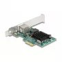 DeLOCK PCI Express x1 karta 1 x RJ45 Gigabit LAN BCM sivá