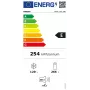 INDESIT INKS 1401 S4E | energetická trieda E | voľne stojaca | chladnička s mrazničkou | výška 202,5 cm | úžitkový objem chladničky 266 l | úžitkový objem mrazničky 120 l | 38 dB | strieborná