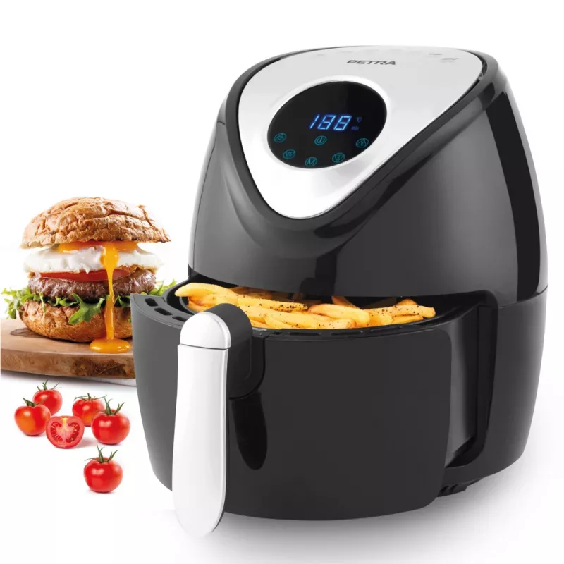 Teplovzdušná fritéza Petra PT4221VDEEU7 4,5 l, elektrická stolná fritéza