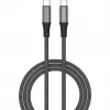 4smarts PremiumCord – USB kábel – USB-C (M) na USB-C (M) – USB 2.0 – 20 V – 5 A – 1,5 m – USB napájanie (100 W) – čierny