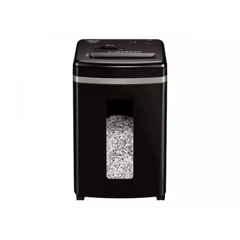 Skartovačka Fellowes Powershred 450M mikrostrih, kapacita 9 listov, 2 x 12 mm, 22-litrová nádoba, čierna