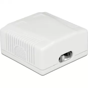 Nástenná zásuvka 2 x RJ-45 DeLOCK 86197