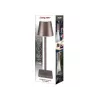 Nabíjateľná stolová lampa Beper P201UTP103, dotykový vypínač, 2 W