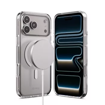 Puzdro MagSafe iPhone 17 Pro Max transparentné