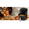 Teplovzdušná fritéza Nedis KAAF160BK, jeden kôš, 4,2 L, 1300 W, čierny