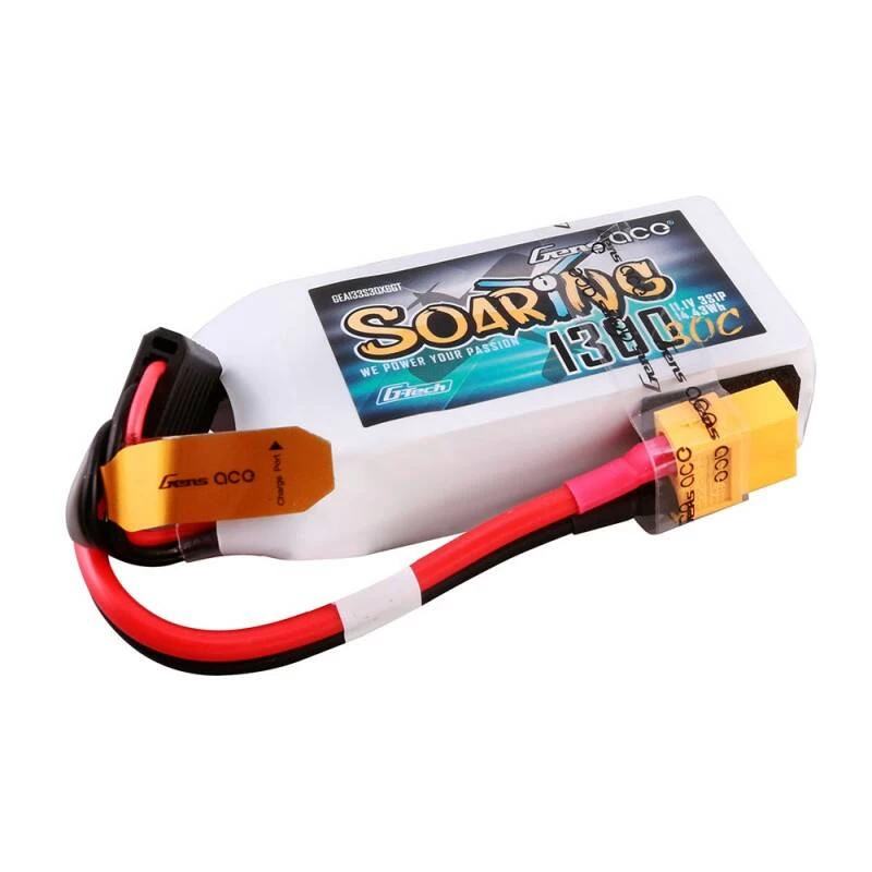 Gens ace G-Tech Soaring 1300mAh 11,1V 30C 3S1P LiPo batéria