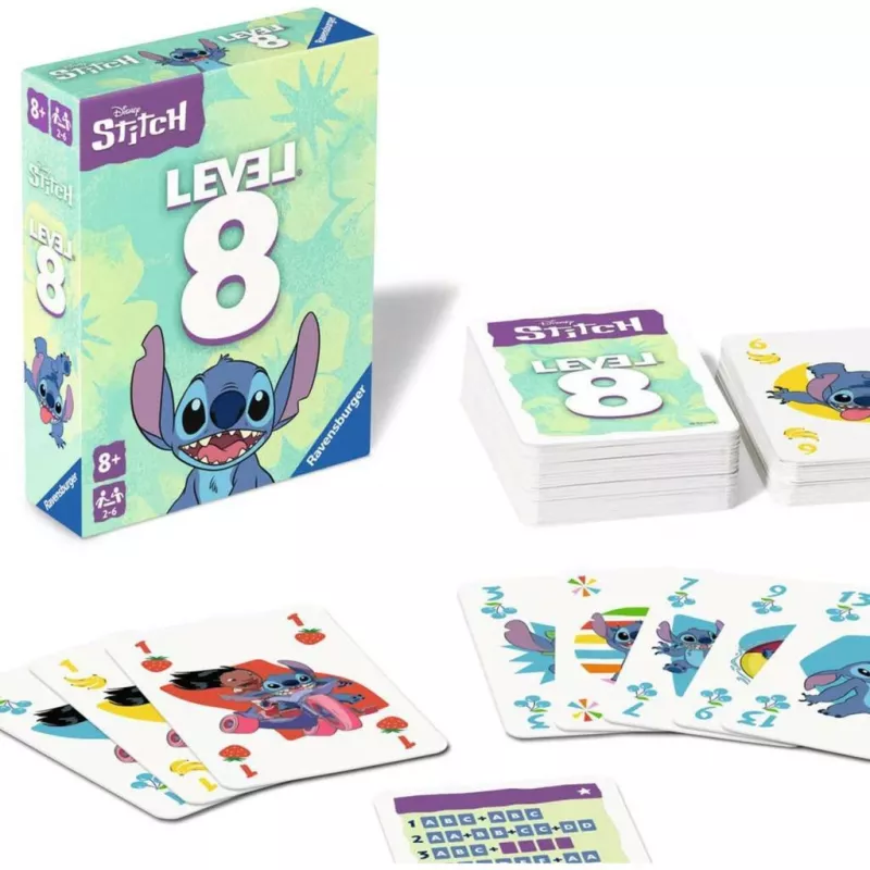 Disney Stitch Level 8, kartová hra