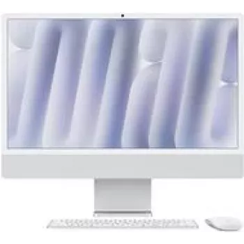 Apple iMac 24‘‘ strieborný CTO M4 8-Core (Gigabit Ethernet, TID.Num.) (Z1E2-0001010)