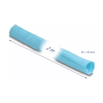 Obal na kábel DeLOCK 20878 modrý 2 cm polyester -50 až 150 °C