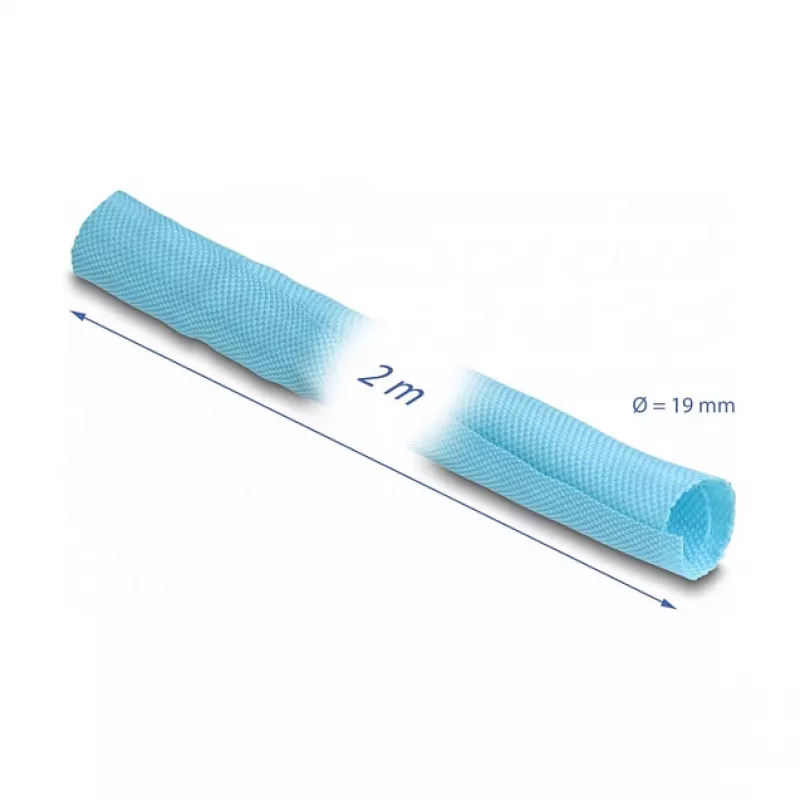 Obal na kábel DeLOCK 20878 modrý 2 cm polyester -50 až 150 °C