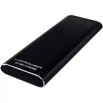 Puzdro na SSD LC-Power LC-M2-C-NVME čierne M.2