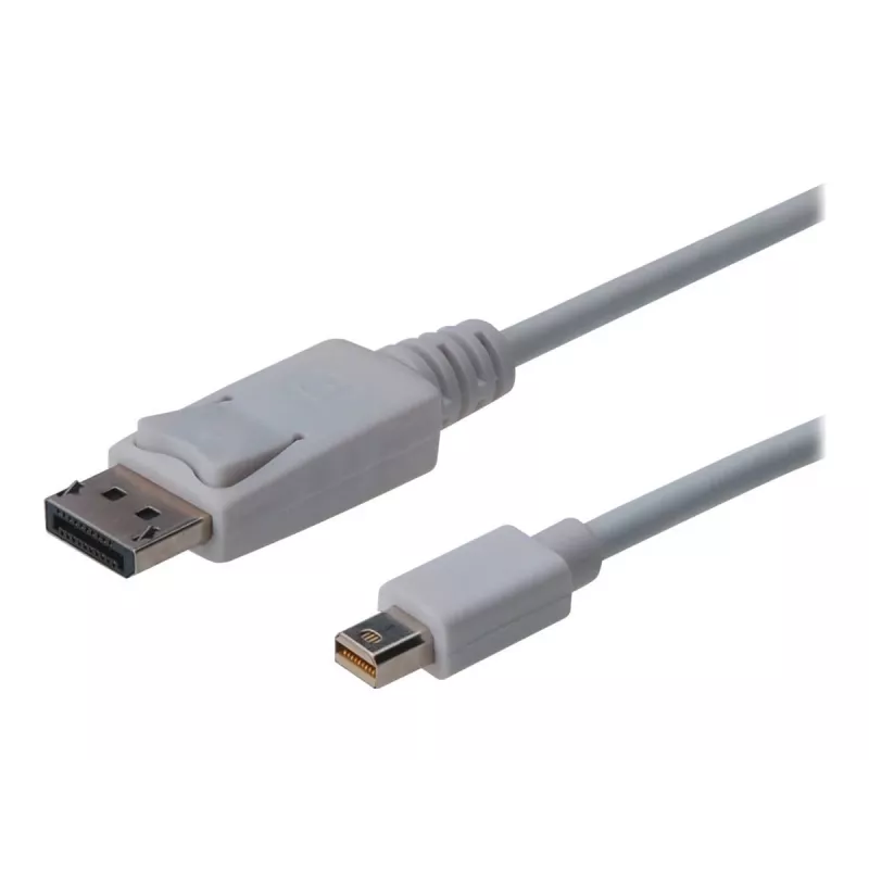 Prepojovací kábel DisplayPort Digitus AK-340102-010-W