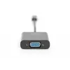 DIGITUS DA-70853 USB-C na VGA adaptér, Full HD 1080p, čierny