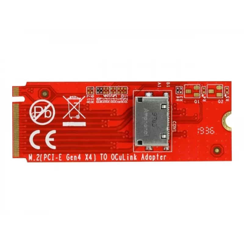 M.2 Key M na 1 x OCuLink SFF-8612 konvertor DeLOCK 64106