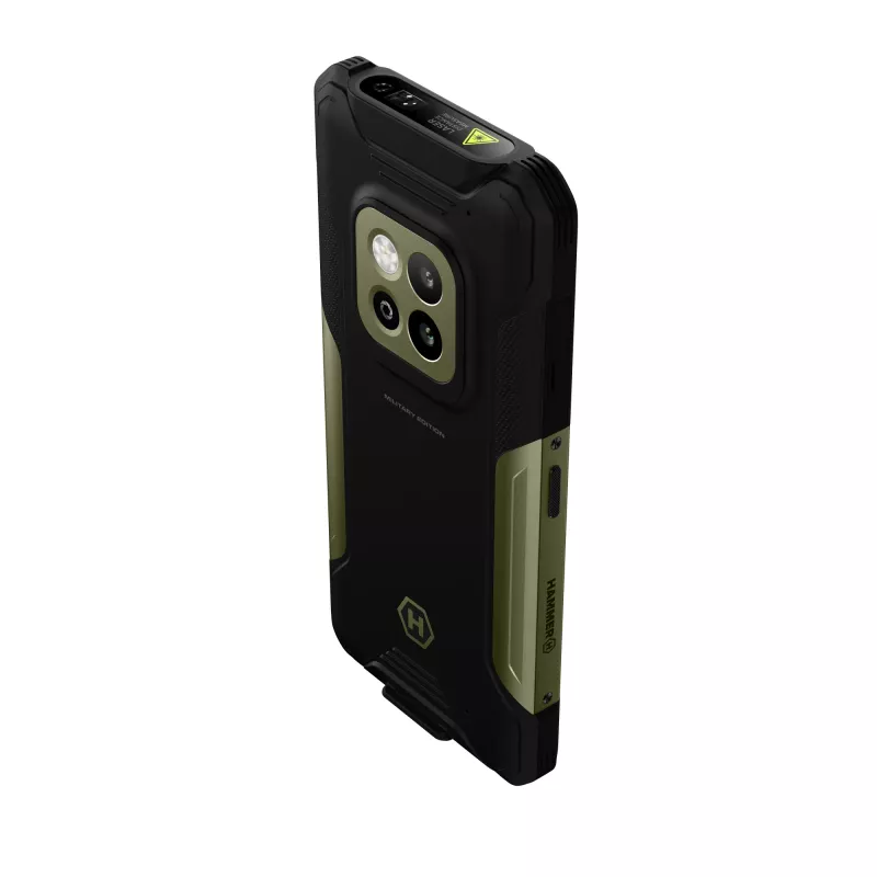 Odolný smartfón MYPHONE Hammer Construction 2 5G Military Edition Dual SIM vodotesný