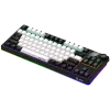 LORGAR KBP70TKLW, bezdrôtová TKL mechanická herná klávesnica Pro, čierna/červená, EN-layout