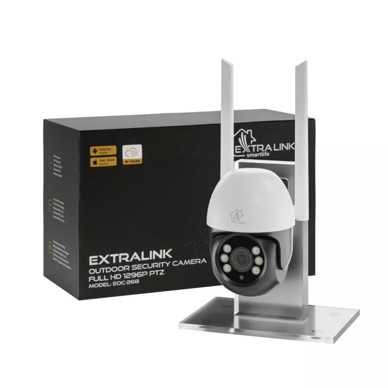 Extralink Perun outdoorová bezpečnostná kamera EOC-268 | IP kamera | 1296p, PTZ