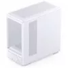 Jonsbo D200 biela mATX Mid-Tower skriňa s temperovaným sklom a mini temp displejom