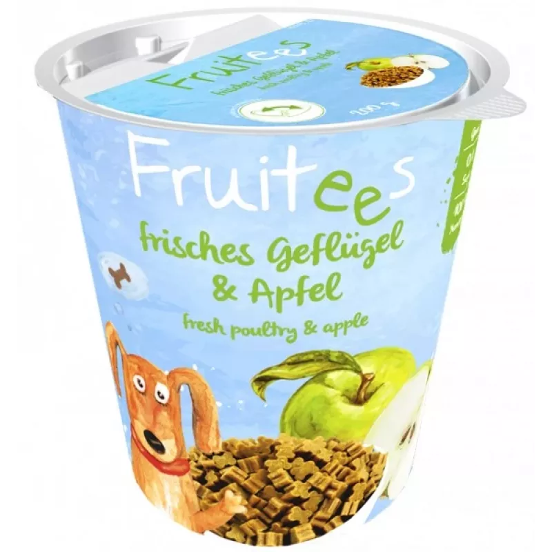 Bosch Fruitees Snack Apple maškrta pre psov, 200 g