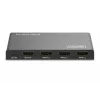 Digitus 4K HDMI switch 3x1 kov čierna 18 Gbit/s
