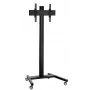 Vogel's T 1822B vozík na displej, stĺp 180 cm, VESA 200x200, čierny