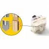 Gateron G Pro 3.0 White Switch-Set, spínače biela/transparentná, 110 kusov