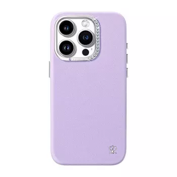 Ochranné puzdro Joyroom PN-15F1 pre iPhone 15 Pro Max, fialová, presne padnúce s výrezmi