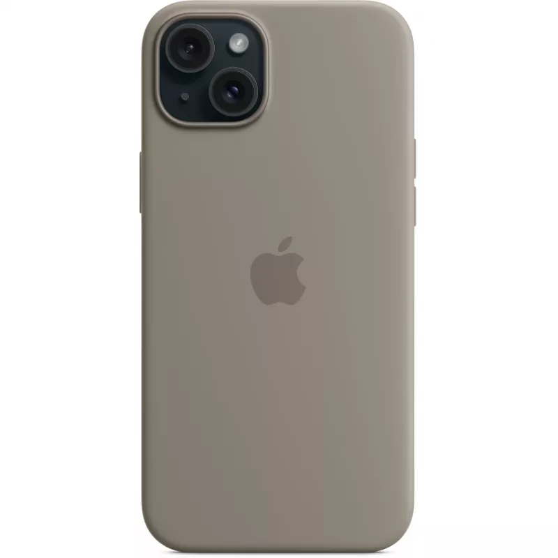 Silikónové puzdro Apple iPhone 15 Plus MagSafe Clay