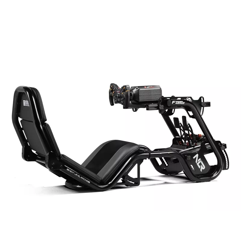 Pretekársky simulátorový kokpit Next Level Racing NLR-R003 F-GT Pro Formula a GT sivá edícia