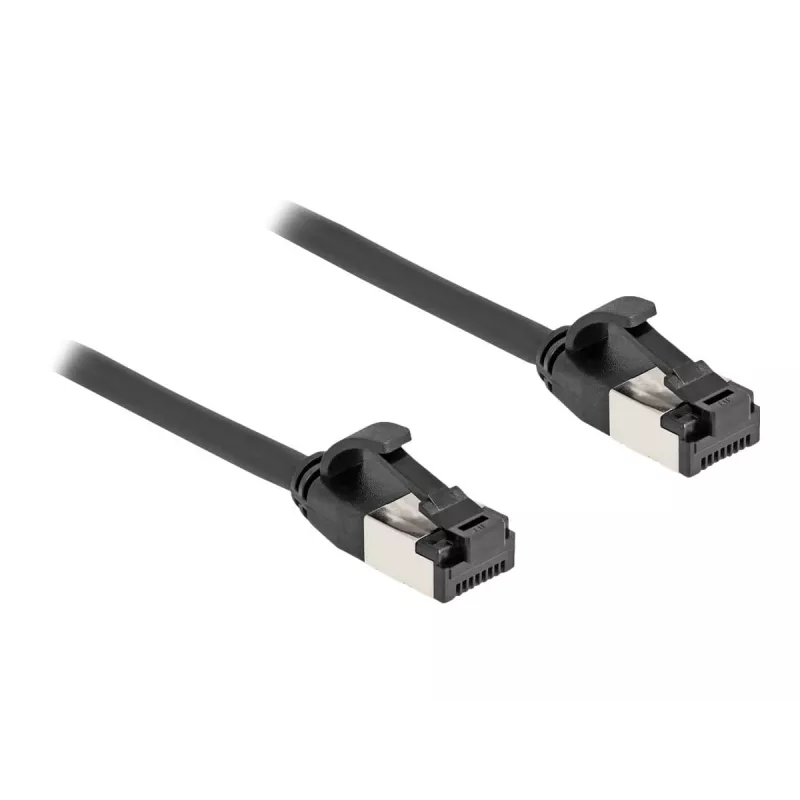 Sieťový kábel DeLOCK RJ45 kábel konektor samec na konektor samec Cat.8.1 2 m čierny