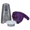 Ručný vysávač Black & Decker NVC115W sivý, fialový bez vrecka