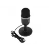 Štúdiový mikrofón BLOW so stojanom s LED — káblový USB 2.0, 20–16000 Hz, citlivosť -50 dB, 237 g
