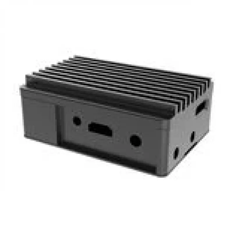 Akasa Skyline 3 Pro bezventilátorová hliníková skriňa pre Asus Tinker Board 3/3s, čierna