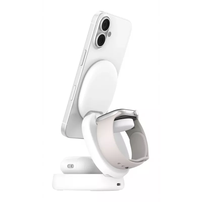 Nabíjačka Belkin WIZ034KQWH Indoor USB bezdrôtová rýchlonabíjačka biela