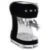 SMEG 50's Style ECF02BLEU espresso kávovar, 15 bar, čierny