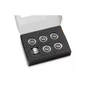Prípojka EK Water Blocks EK-Quantum Torque 6-Pack STC 10/16 mosadz nikel strieborná