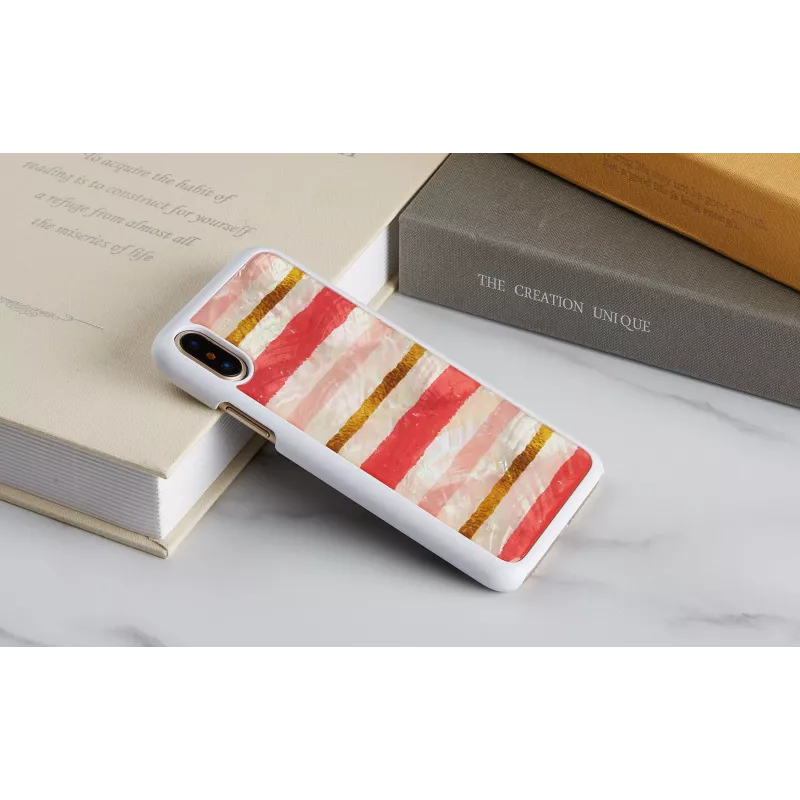 Puzdro na telefón iKins pre iPhone XS/XS Short — Cake White ochranné puzdro