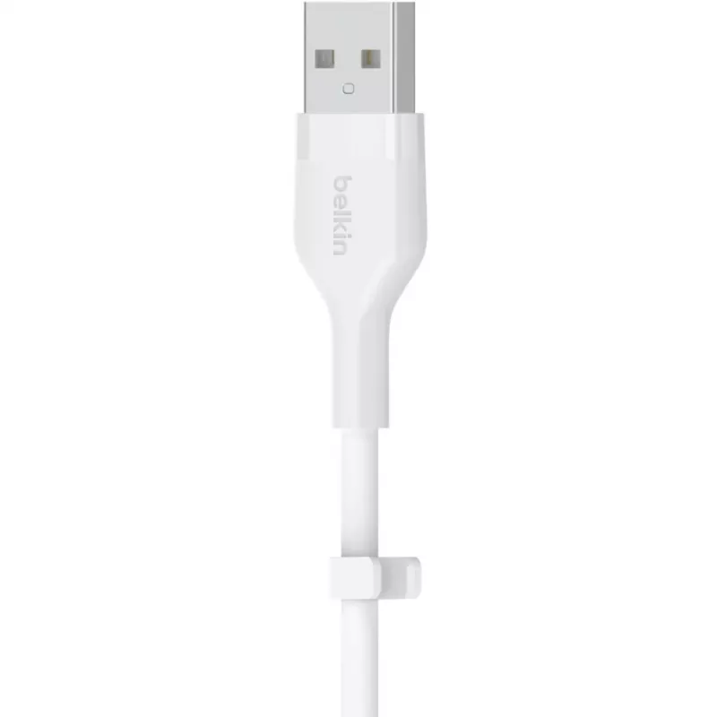 Kábel Belkin Cbl Scicone USB-A LTG 2M blc biely USB A USB C Lightning