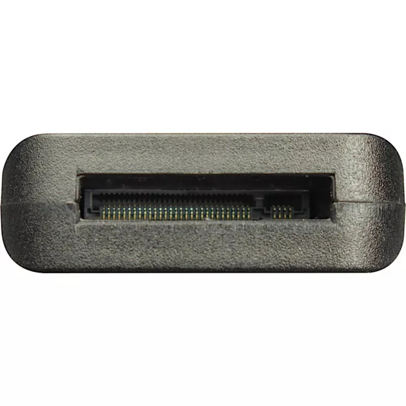 Inter-Tech K-1696-P2 adaptér USB-C na M.2 SSD, USB 3.2 Gen 2 (10 Gbit/s), PCIe NVMe a SATA, čierny