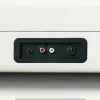 Lenco TT-115CR gramofón s remeňovým pohonom, Bluetooth, USB-A, slúchadlový konektor 3,5 mm, 4 W RMS, krémový