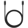 Satechi ST-YTB100K Thunderbolt kábel 1 m 40 Gbit/s čierny