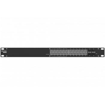 Teltonika SWM280 priemyselný spravovaný switch, 24x GLAN, 4x SFP, Falf PoE switch 12x PoE+