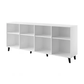 BARI komoda 200x42x82 biela matná