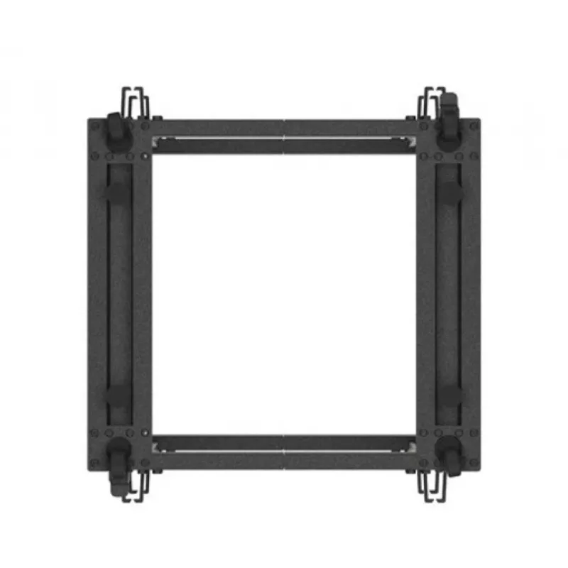 Voľne stojaci rack Lanberg OR01-6115-B 15U čierny 600 kg kapacita