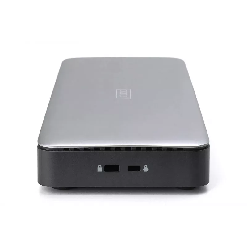 Digitus DA-70918 dokovacia stanica USB-C, 13 portov, 3x HDMI, 2x DP, 4x USB-A, 1x USB-C, RJ-45 1GbE, SD, audio, 150 W