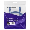 Patch kábel QOLTEC 54534 2xRJ45 UTP CAT6 5m čierny